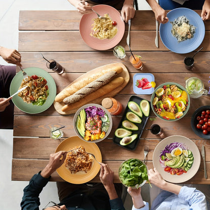 NNETM Outdoor Camping Dinnerware Set for 5 (62pcs)