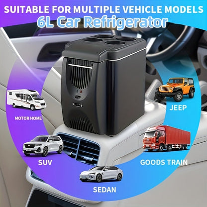 NNETM Car Fridge Mini Freezer Cooler