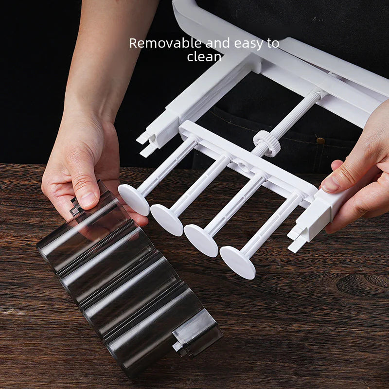 Mooncake Filling Dispenser and Dough Portioning Tool