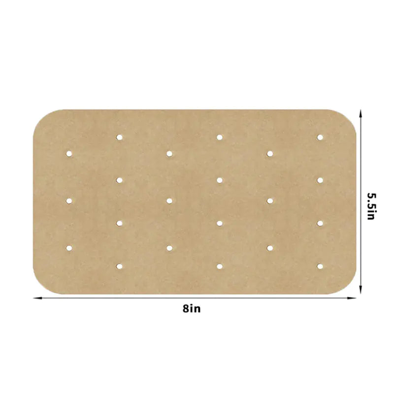 Dual Air Fryer Baking Parchment Paper 14x20.5cm