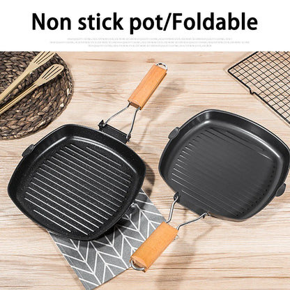 NNEOBA Camping Cookware Frying Pan Black