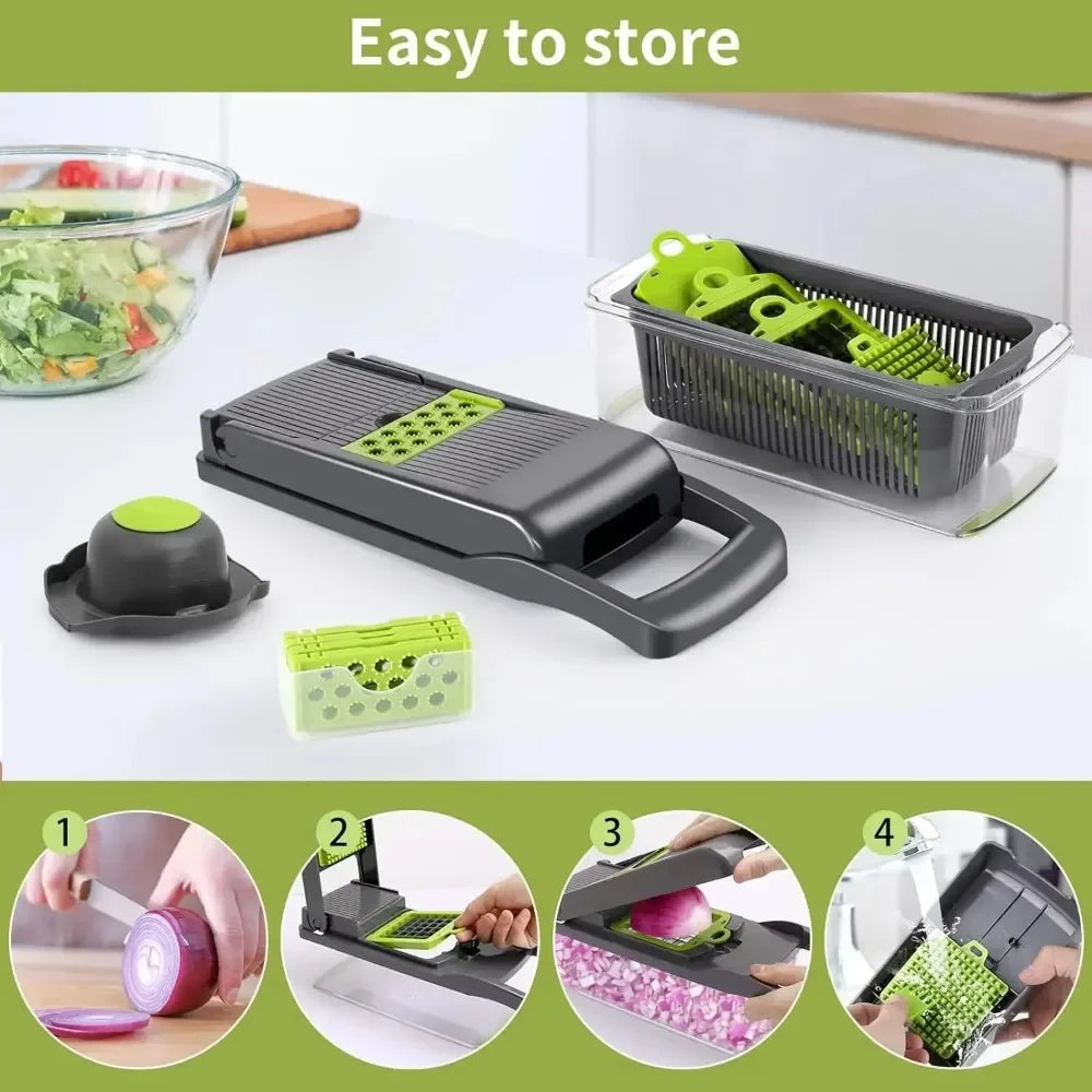 14-in-1 Slicer & Dicer Kitchen Set