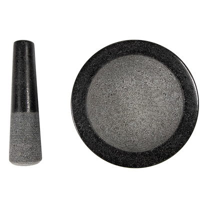 NNEDSZ Large Pestle and Mortar Set Durable Granite Stone Spice & Herb Crusher