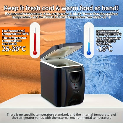 NNETM Car Fridge Mini Freezer Cooler