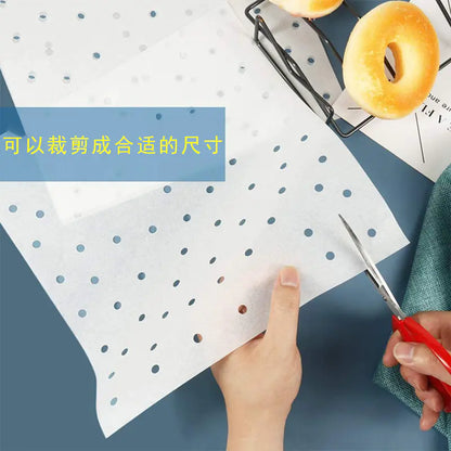Dual Air Fryer Baking Parchment Paper 14x20.5cm