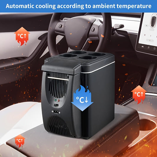 NNETM Car Fridge Mini Freezer Cooler