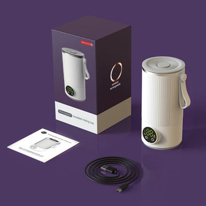 NNEOBA Rechargeable Heated Mixing Cup with 6 Temperature Settings