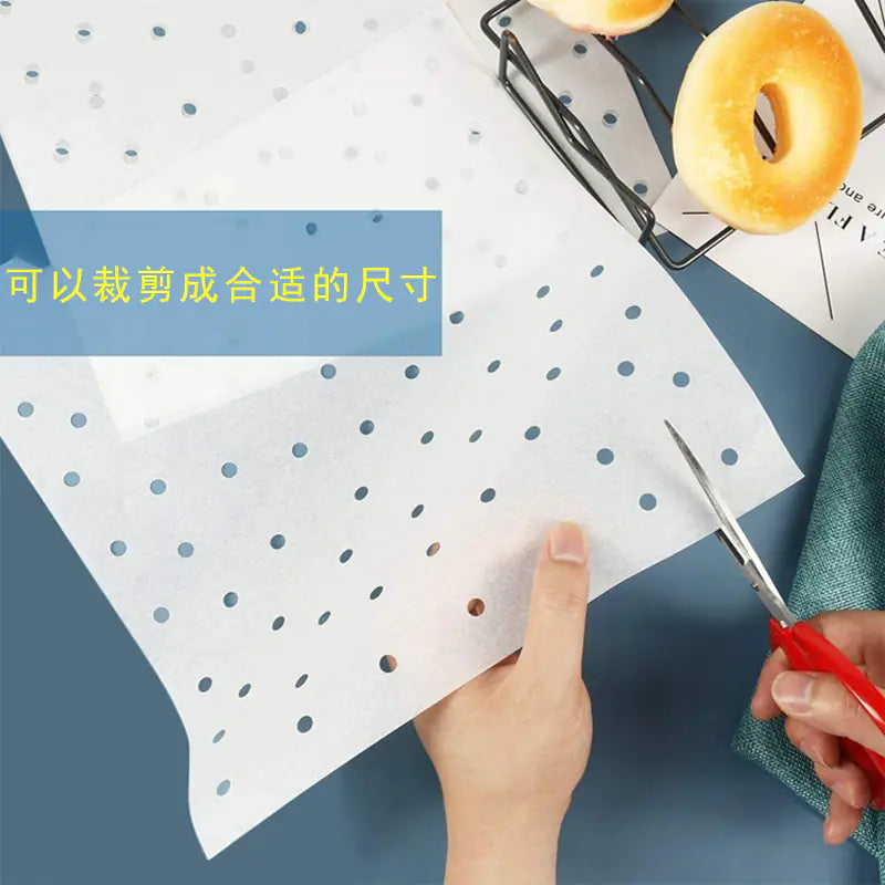 Dual Air Fryer Baking Parchment Paper 14x20.5cm